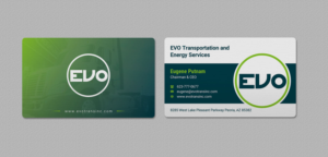 Business Card Design by INDIAN_Ashok for EVO Transportation | Design: #23051526