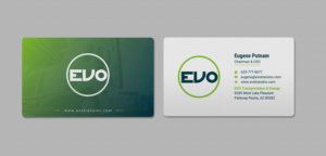 Business Card Design by INDIAN_Ashok for EVO Transportation | Design: #23051528