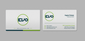 Business Card Design by INDIAN_Ashok for EVO Transportation | Design: #23051530