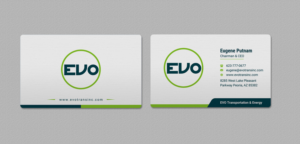 Business Card Design by INDIAN_Ashok for EVO Transportation | Design: #23051531