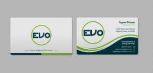 Business Card Design by INDIAN_Ashok for EVO Transportation | Design: #23051533