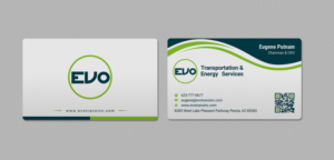 Business Card Design by INDIAN_Ashok for EVO Transportation | Design: #23051534