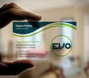 Business Card Design by INDIAN_Ashok for EVO Transportation | Design: #23051538