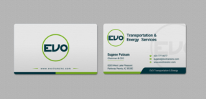 Business Card Design by INDIAN_Ashok for EVO Transportation | Design: #23051539