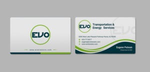 Business Card Design by INDIAN_Ashok for EVO Transportation | Design: #23051546