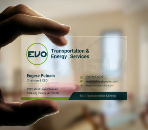 Business Card Design by INDIAN_Ashok for EVO Transportation | Design: #23051548