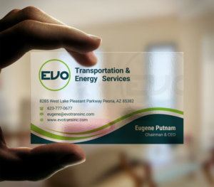 Business Card Design by INDIAN_Ashok for EVO Transportation | Design: #23051554