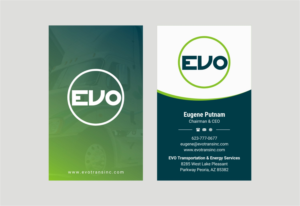 Business Card Design by INDIAN_Ashok for EVO Transportation | Design: #23051615