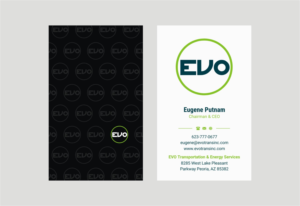 Business Card Design by INDIAN_Ashok for EVO Transportation | Design: #23051617