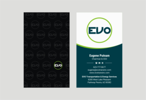 Business Card Design by INDIAN_Ashok for EVO Transportation | Design: #23051618