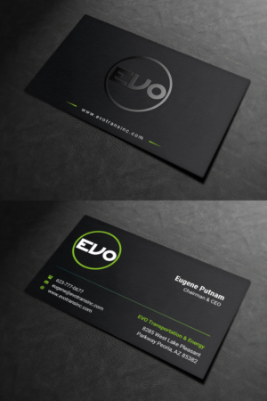 Business Card Design by INDIAN_Ashok for EVO Transportation | Design: #23051705