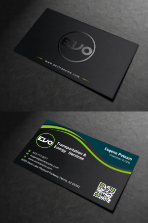 Business Card Design by INDIAN_Ashok for EVO Transportation | Design: #23051707