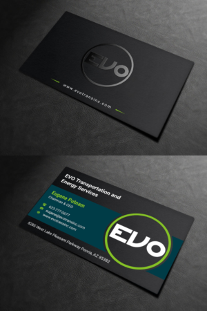 Business Card Design by INDIAN_Ashok for EVO Transportation | Design: #23051708