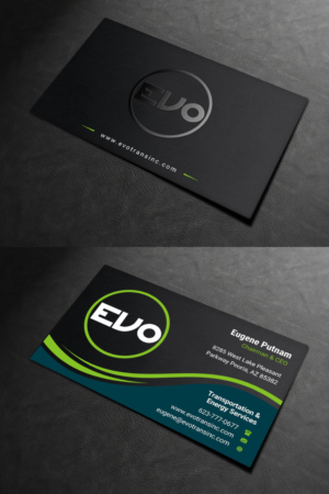 Business Card Design by INDIAN_Ashok for EVO Transportation | Design: #23051710