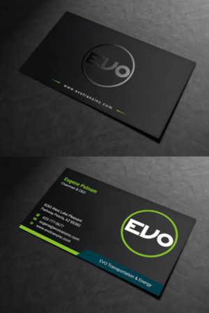 Business Card Design by INDIAN_Ashok for EVO Transportation | Design: #23051713