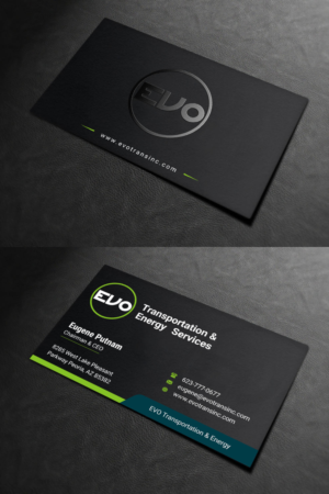 Business Card Design by INDIAN_Ashok for EVO Transportation | Design: #23051714
