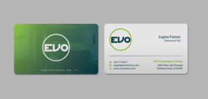 Business Card Design by INDIAN_Ashok for EVO Transportation | Design: #23193898