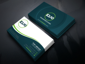 Business Card Design by Verified artistry (Design garden) for EVO Transportation | Design: #23048456