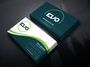 Business Card Design by Verified artistry (Design garden) for EVO Transportation | Design: #23048467