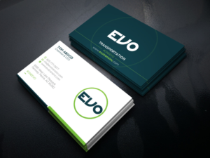 Business Card Design by Verified artistry (Design garden) for EVO Transportation | Design: #23048468