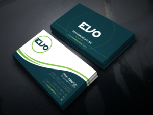 Business Card Design by Verified artistry (Design garden) for EVO Transportation | Design: #23048469