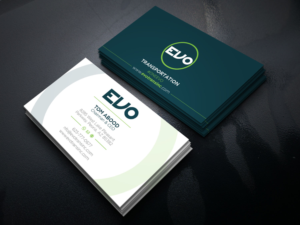 Business Card Design by Verified artistry (Design garden) for EVO Transportation | Design: #23048474