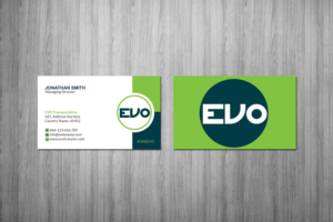 Design de Carte de Visite par Creations Box 2015 pour EVO Transportation | Design : #23060415