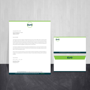 Design de Carte de Visite par Creations Box 2015 pour EVO Transportation | Design : #23060450