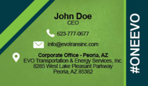 Business Card Design by Riaz786 for EVO Transportation | Design: #23048654