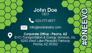 Business Card Design by Riaz786 for EVO Transportation | Design #23048666