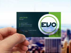 Business Card Design by LAXMI DESIGNHUB for EVO Transportation | Design: #23050713
