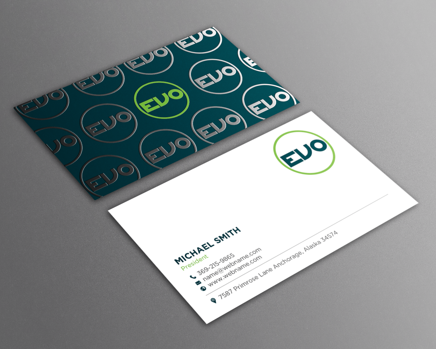 Business Card Design by chandrayaan.creative for EVO Transportation | Design #23048567
