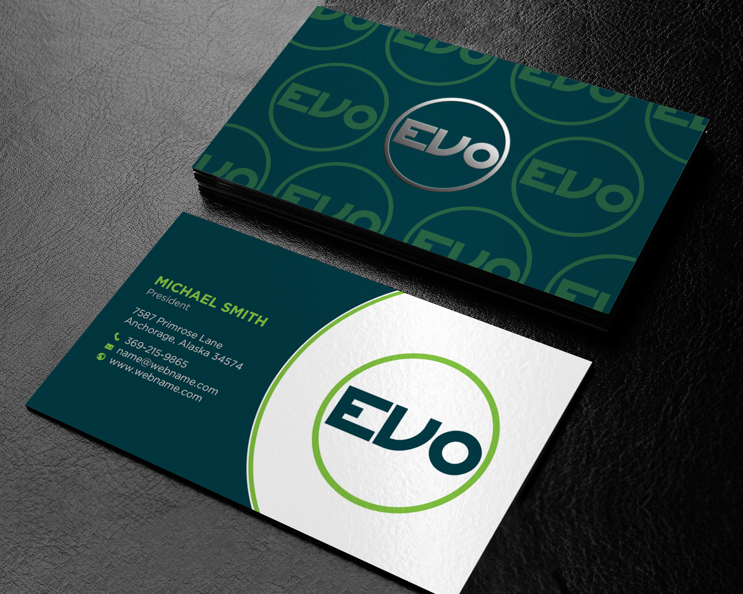 Business Card Design by chandrayaan.creative for EVO Transportation | Design #23049058