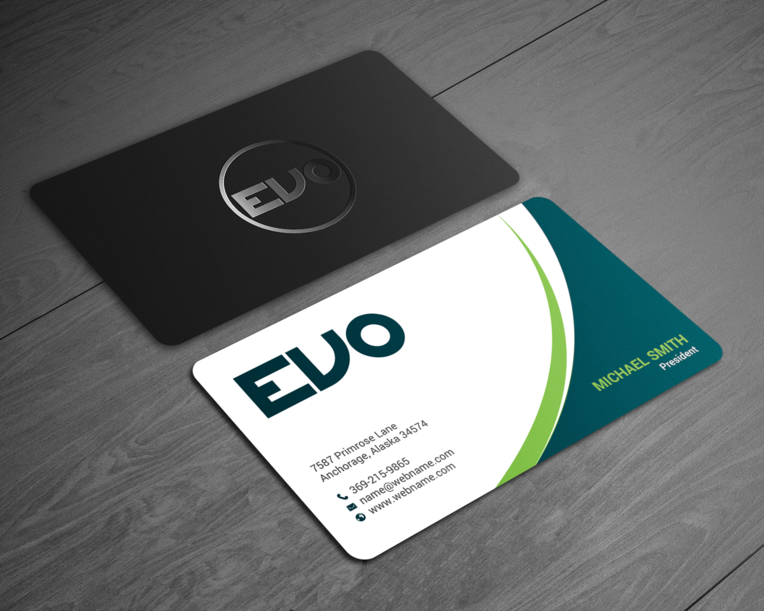 Business Card Design by chandrayaan.creative for EVO Transportation | Design #23049937