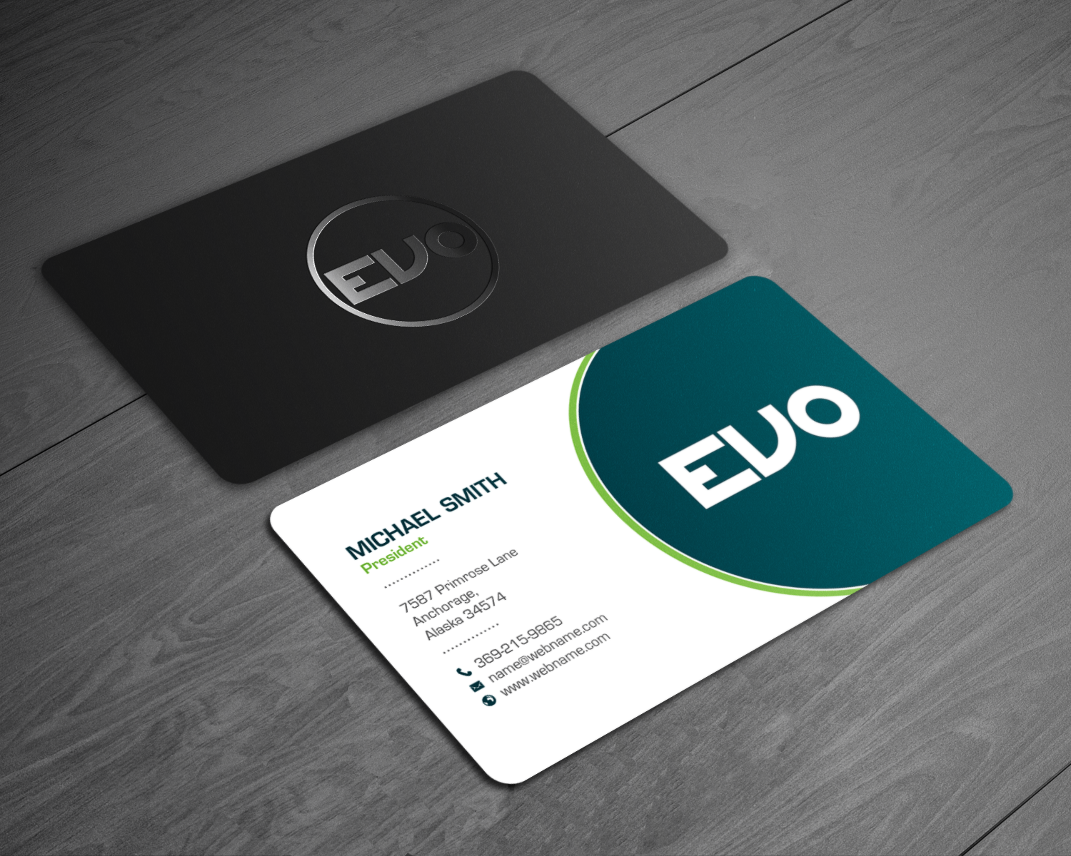 Business Card Design by chandrayaan.creative for EVO Transportation | Design #23049940