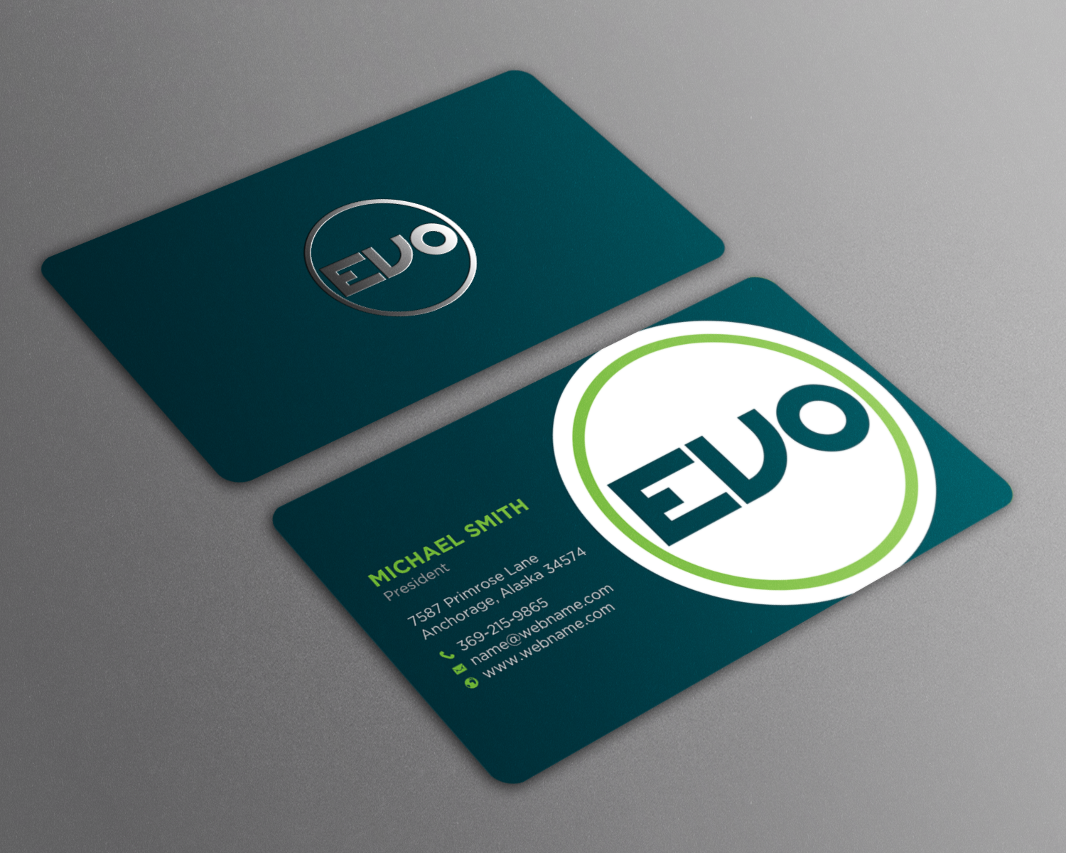 Design de Carte de Visite par chandrayaan.creative pour EVO Transportation | Design #23049942