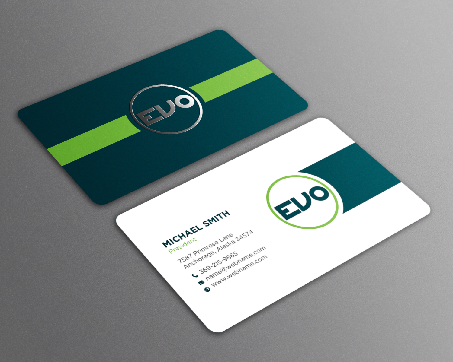 Design de Carte de Visite par chandrayaan.creative pour EVO Transportation | Design #23049944