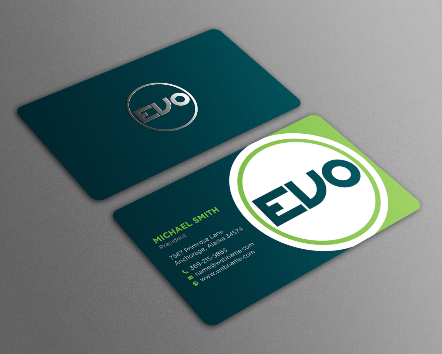 Design de Carte de Visite par chandrayaan.creative pour EVO Transportation | Design #23049945