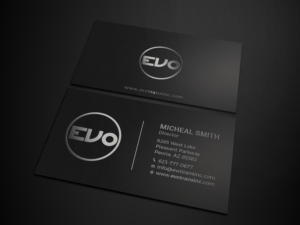 Business Card Design by Tripti Ranjan Gain for EVO Transportation | Design: #23048480
