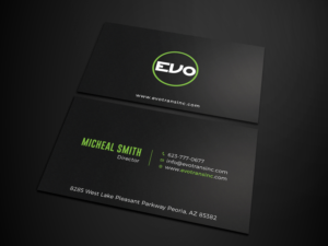 Business Card Design by Tripti Ranjan Gain for EVO Transportation | Design: #23048492
