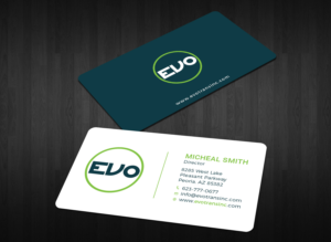 Business Card Design by Tripti Ranjan Gain for EVO Transportation | Design: #23048494