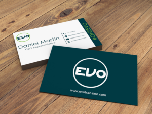 Business Card Design by Muhammad Saaed for EVO Transportation | Design: #23053457