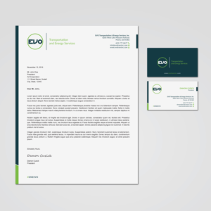 Business Card Design by MDesign for EVO Transportation | Design: #23105792