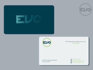 Business Card Design by MAHESH101 for EVO Transportation | Design: #23049890