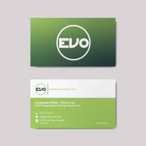 Business Card Design by Quyen Ha for EVO Transportation | Design: #23048951