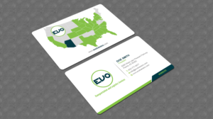 Business Card Design by Bonna 3 for EVO Transportation | Design: #23046254