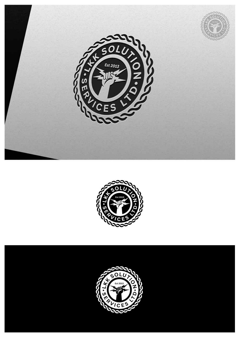Logo Design by goranvisnjic82 for LKK SOLUTION SERVICES LTD | Design #23053313