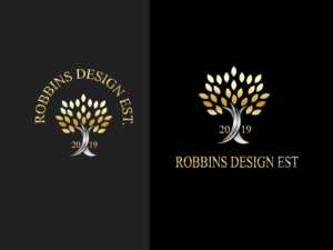 Logo Design by Wonderful design for Robbins design company  | Design: #23054593