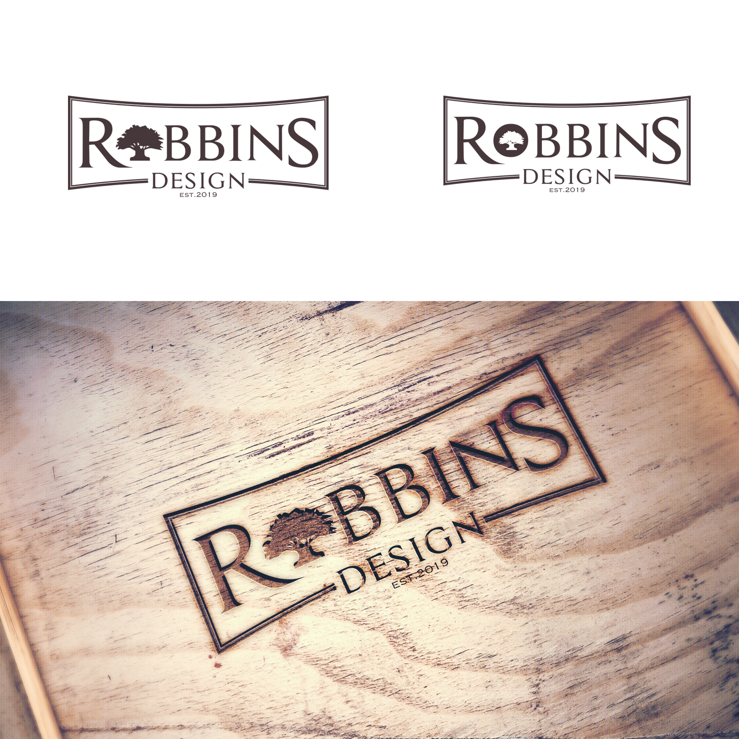 Logo Design by rls for Robbins design company  | Design #23054280