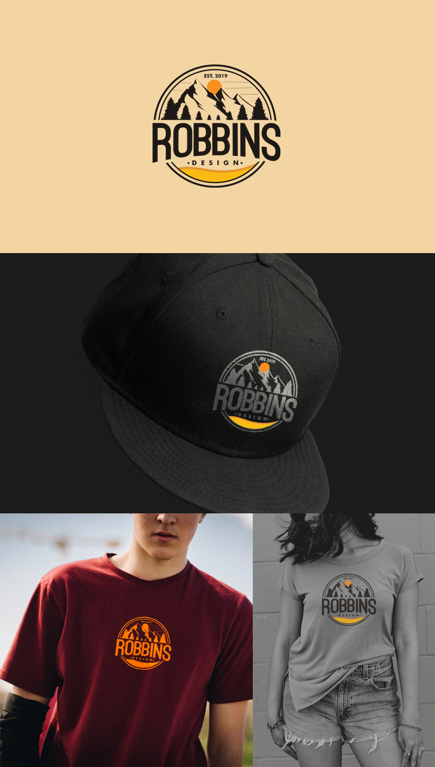 Logo Design by Parry PRK for Robbins design company  | Design #23050078